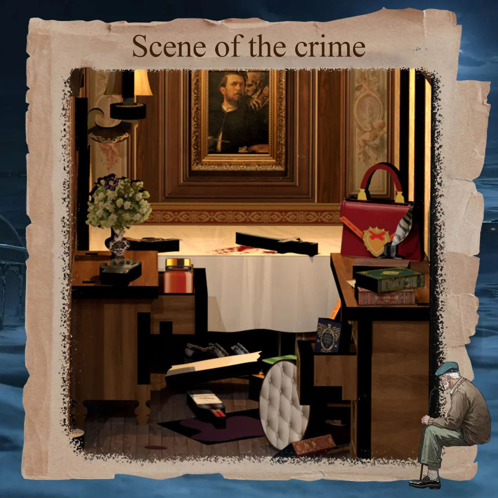 DIY Book Nook Kit - Train Mystery
