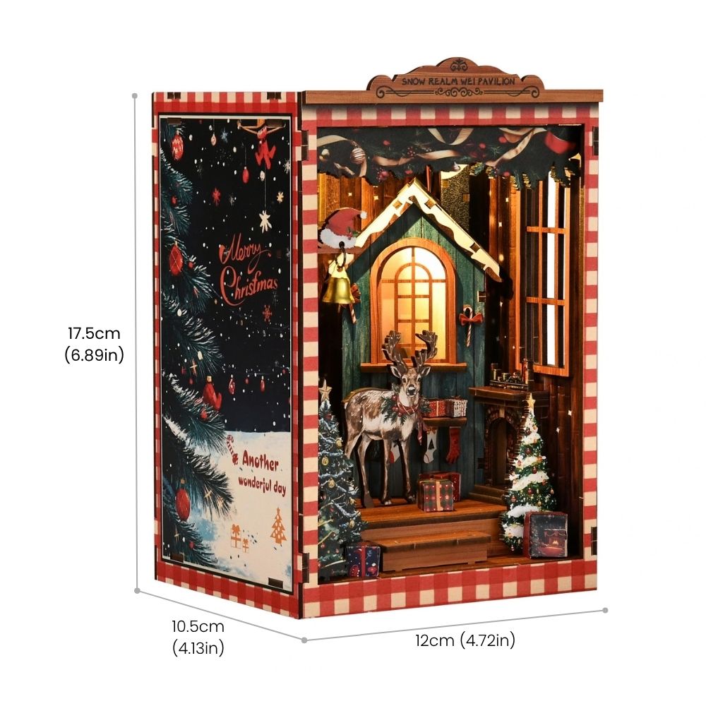 DIY Book Nook Kit - The Snowbound Retreat