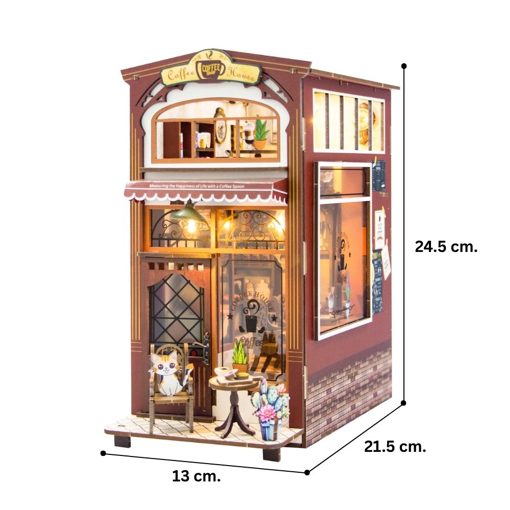 DIY Book Nook Kit - Coffee Shop