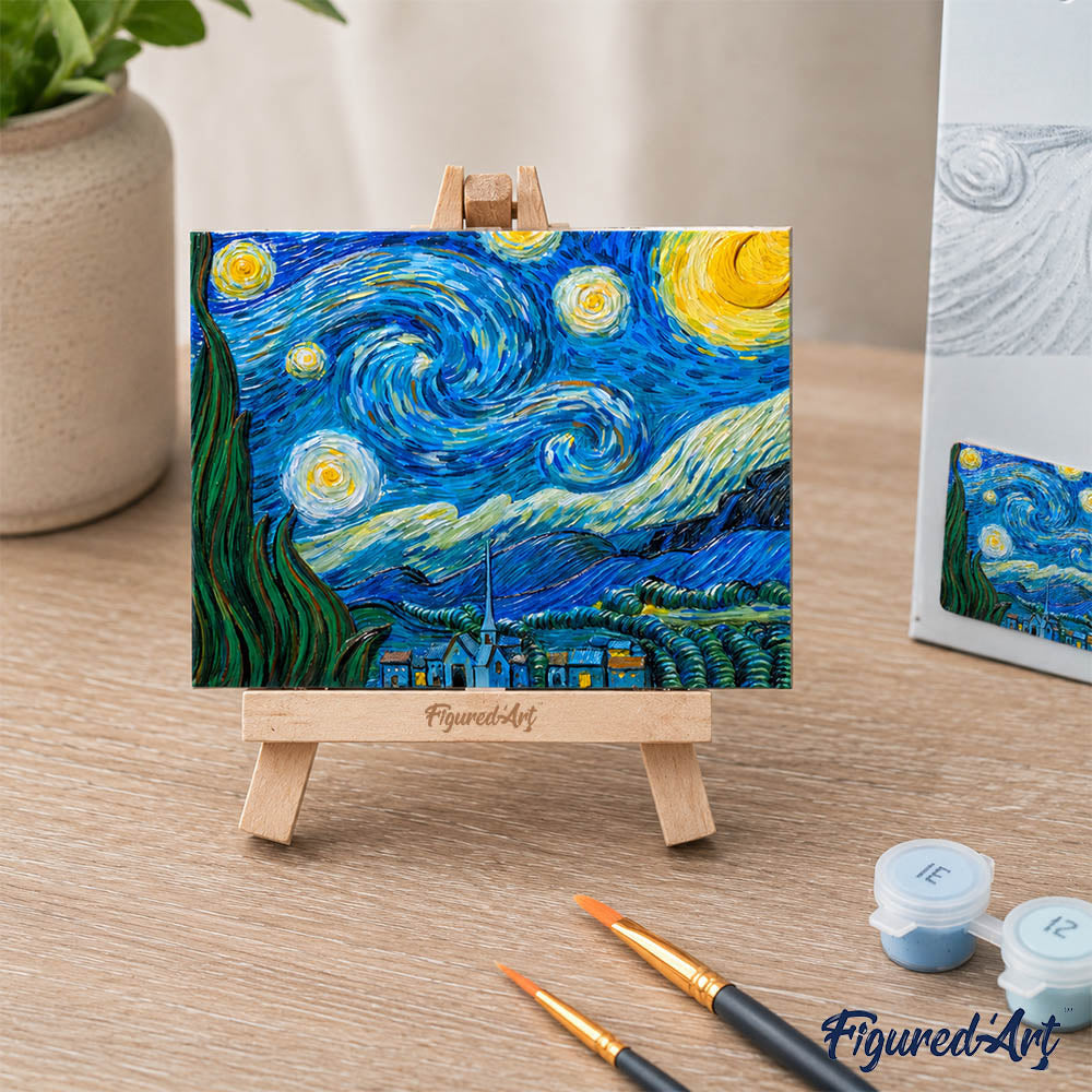 [PRE-ORDER] 3D Painting Kit - The starry night, Van Gogh