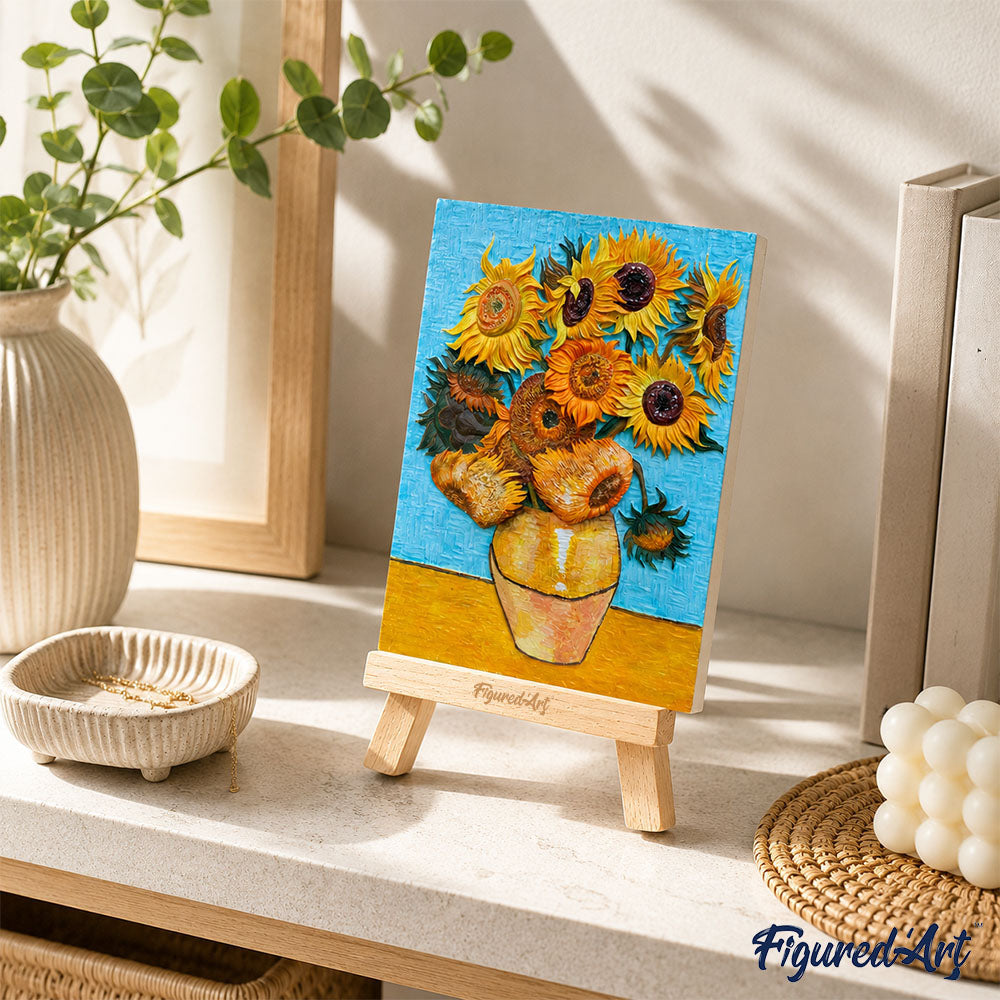 3D Painting Kit - Sunflowers, Van Gogh