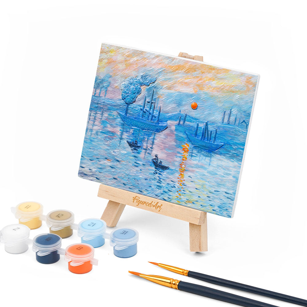 3D Painting Kit - Impression Sunrise, Monet