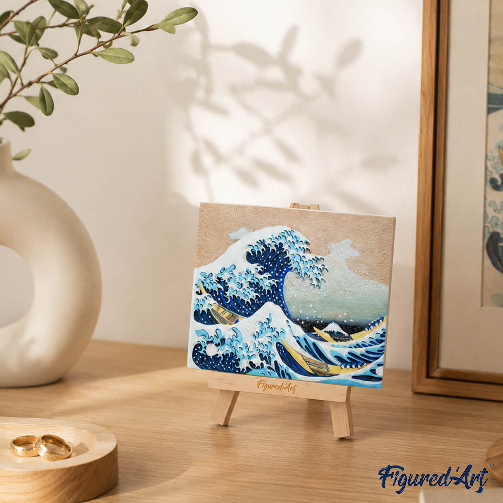 [PRE-ORDER] 3D Painting Kit - The great wave of Kanagawa