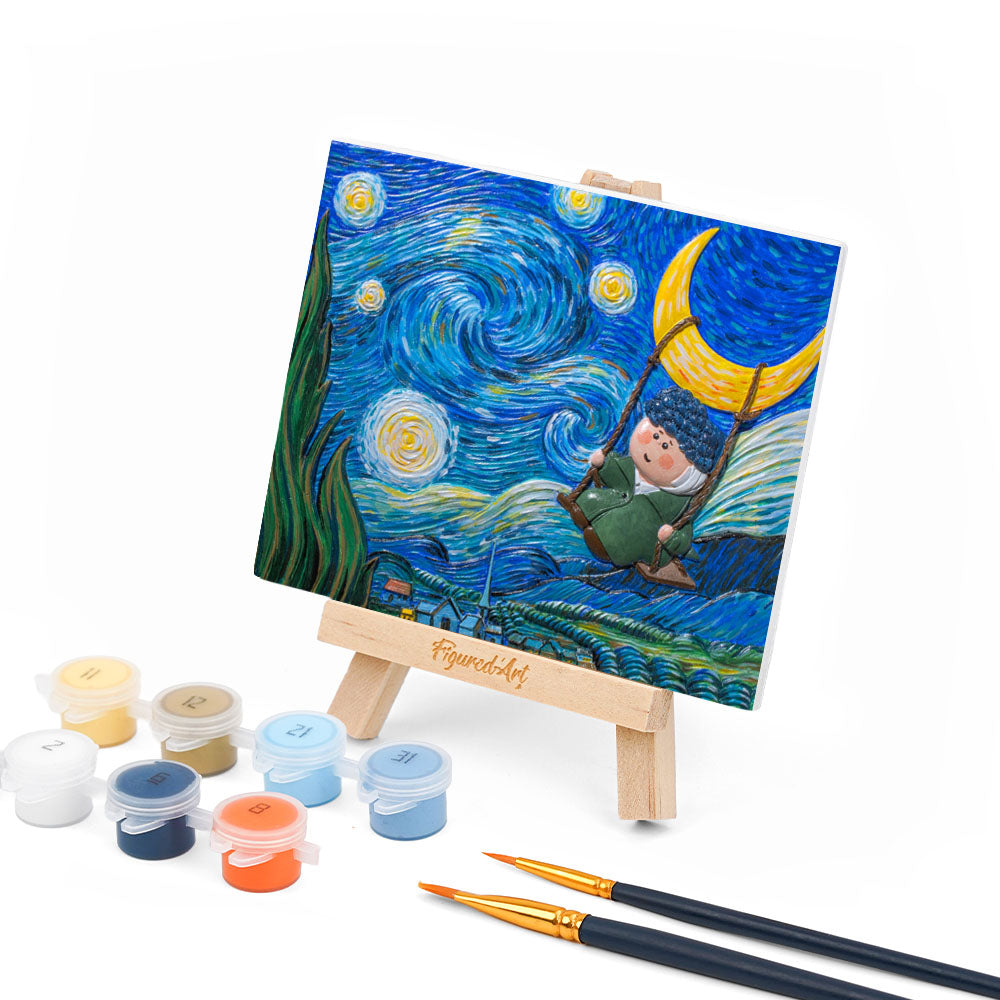 [PRE-ORDER] 3D Painting Kit - Little Dreamer in Starry Night