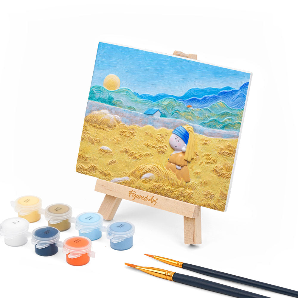 [PRE-ORDER] 3D Painting Kit - Little Pearl in Gold Fields