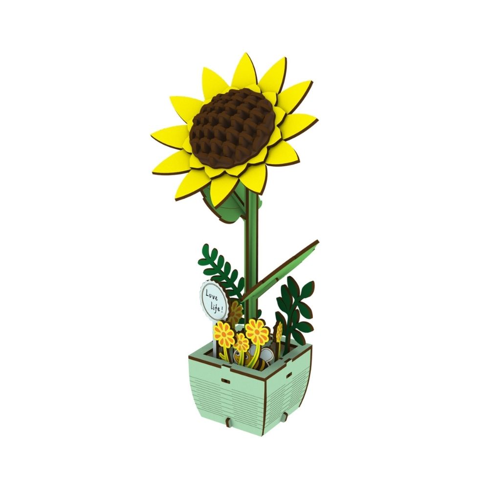 3D Puzzle - Pretty Sunflower