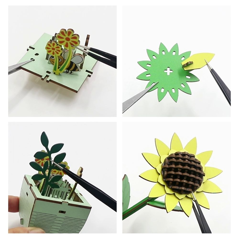 3D Puzzle - Pretty Sunflower