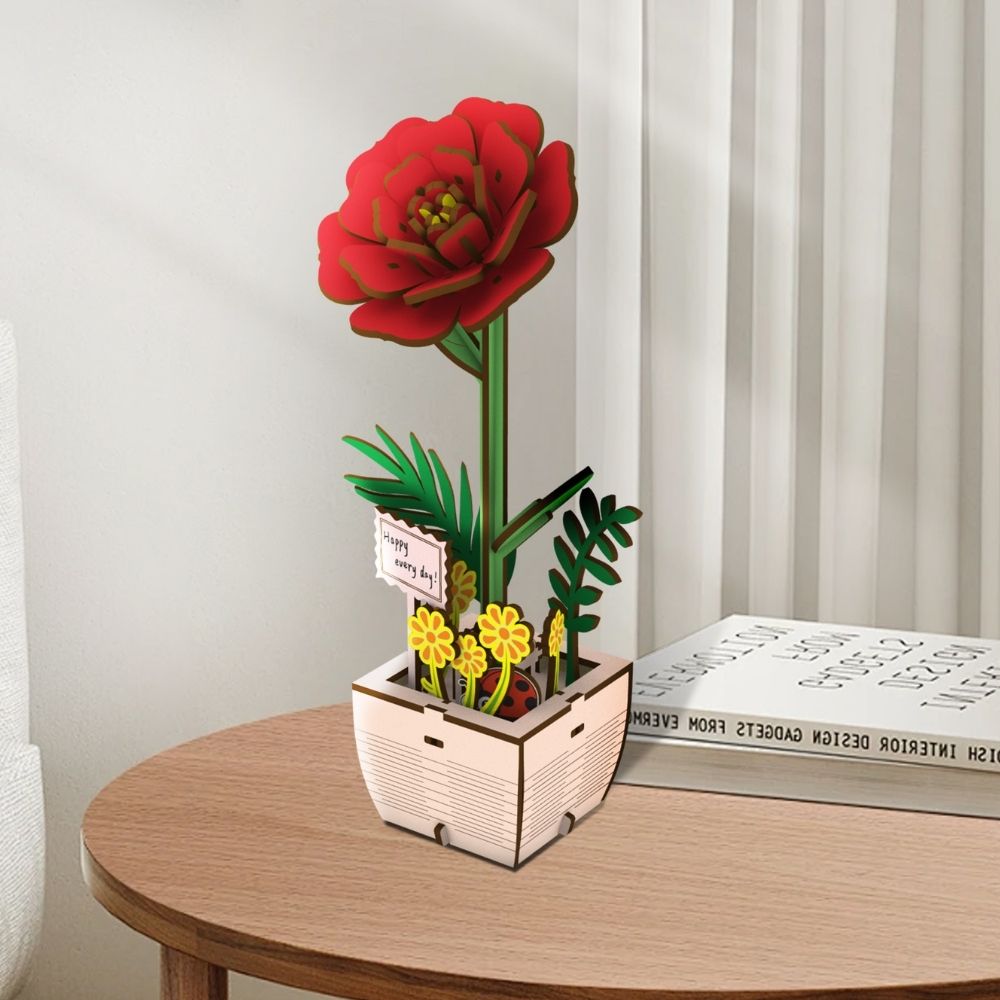 3D Puzzle - Camellia