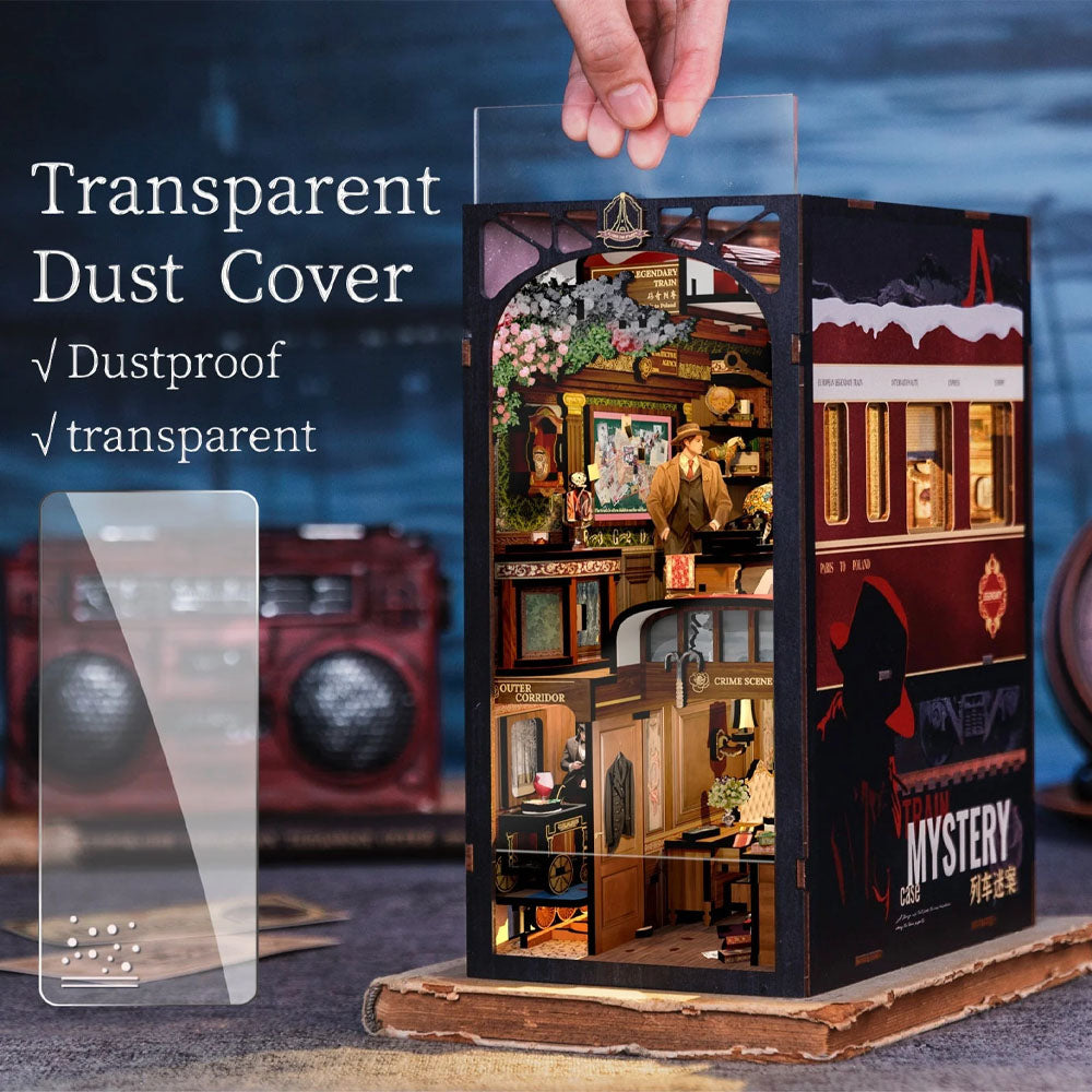 DIY Book Nook Kit - Train Mystery