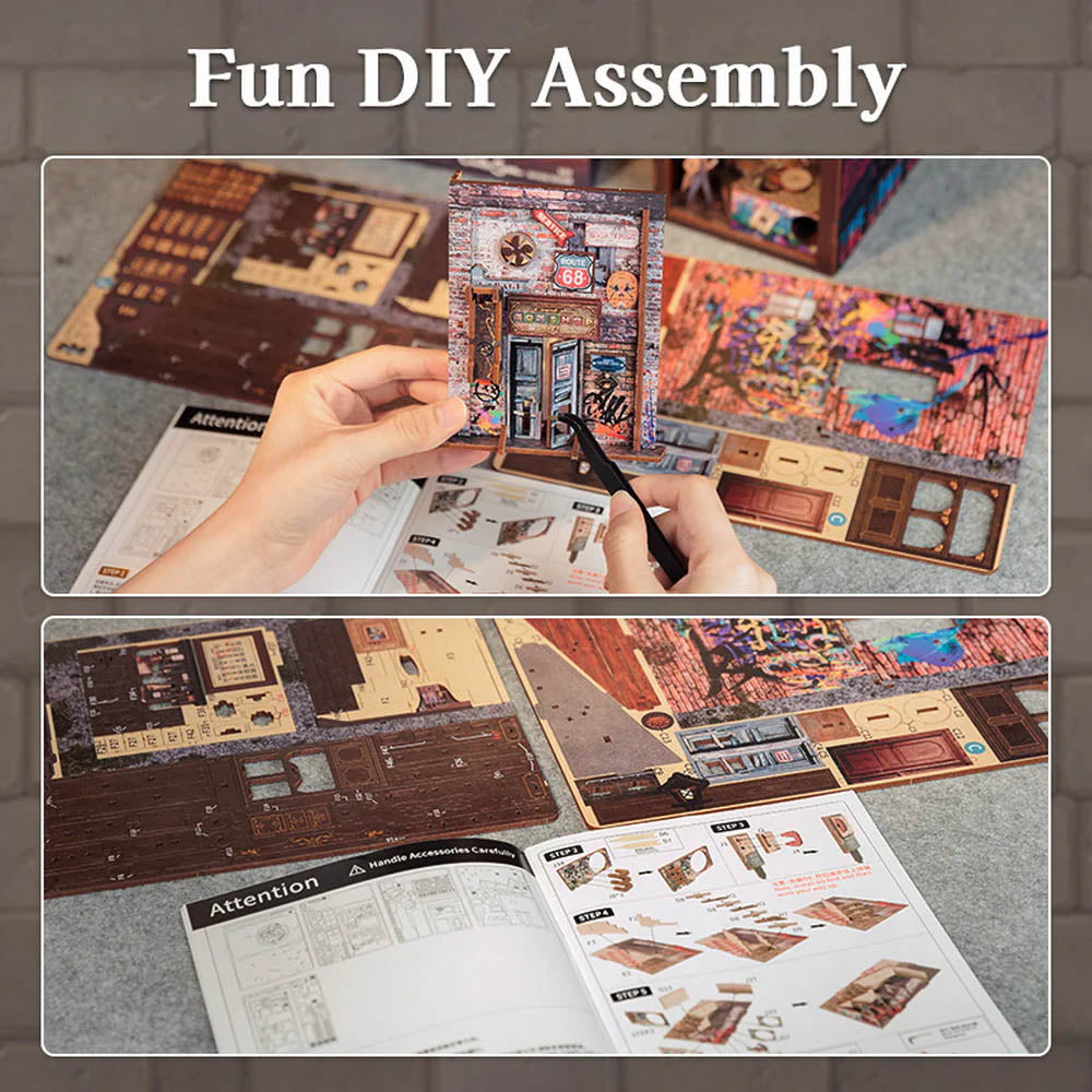 DIY Book Nook Kit - The Long Goodbye