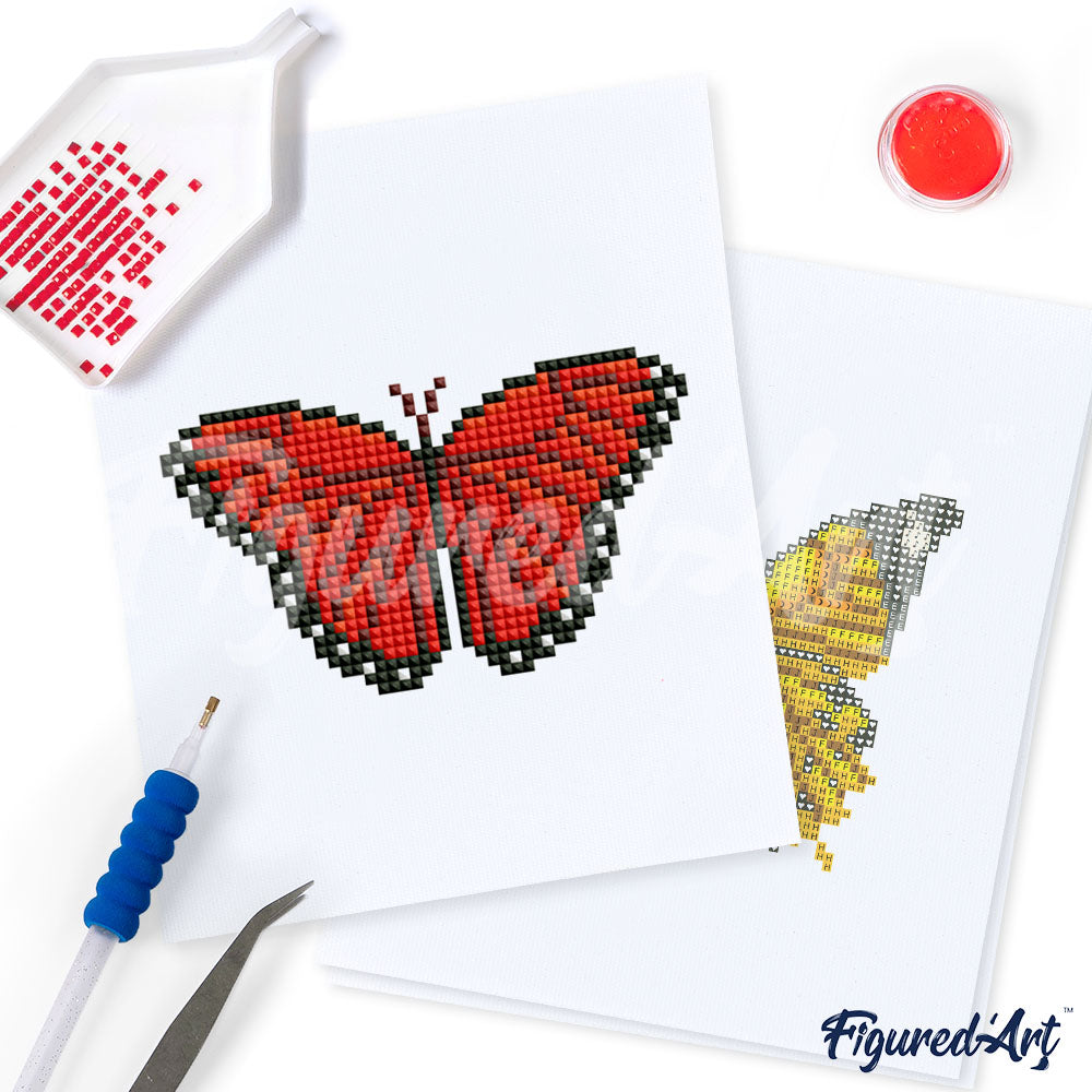 Gem Painting kit - Butterflies 3 series