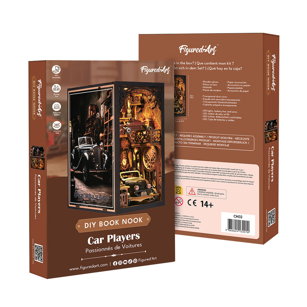 DIY Book Nook Kit - Car Players