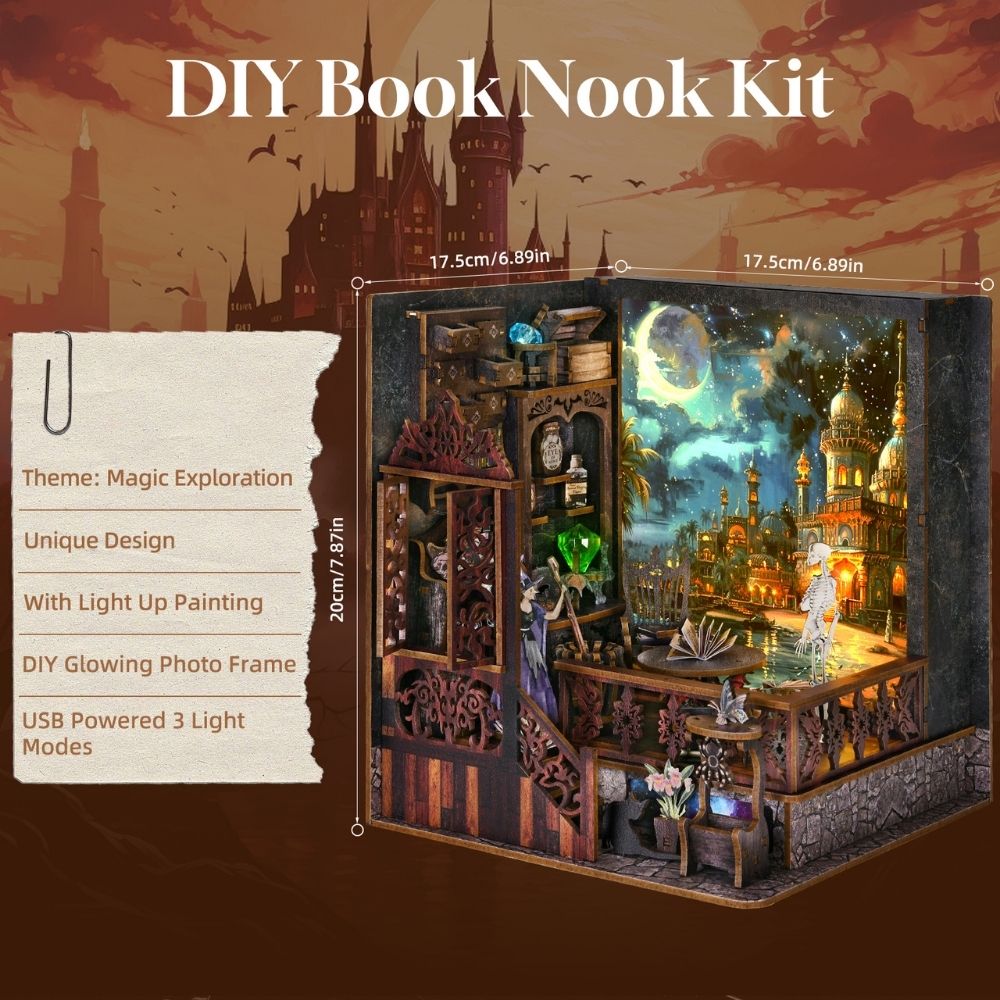 DIY Book Nook Kit - Magic Exploration
