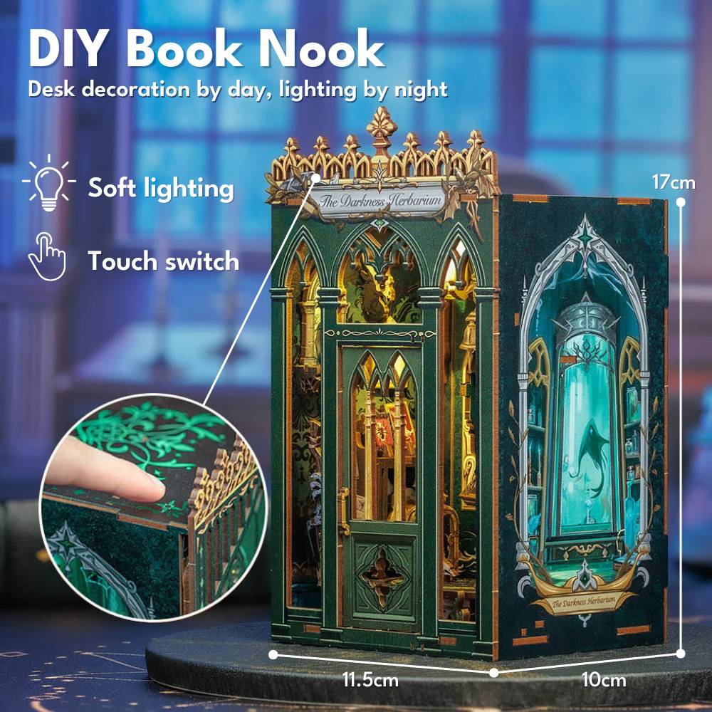 DIY Book Nook Kit - The Darkness Herbarium