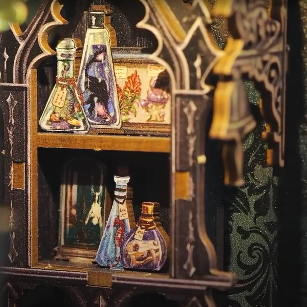 DIY Book Nook Kit - The Darkness Herbarium