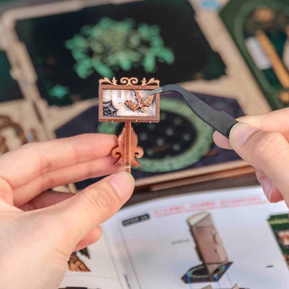 DIY Book Nook Kit - The Darkness Herbarium