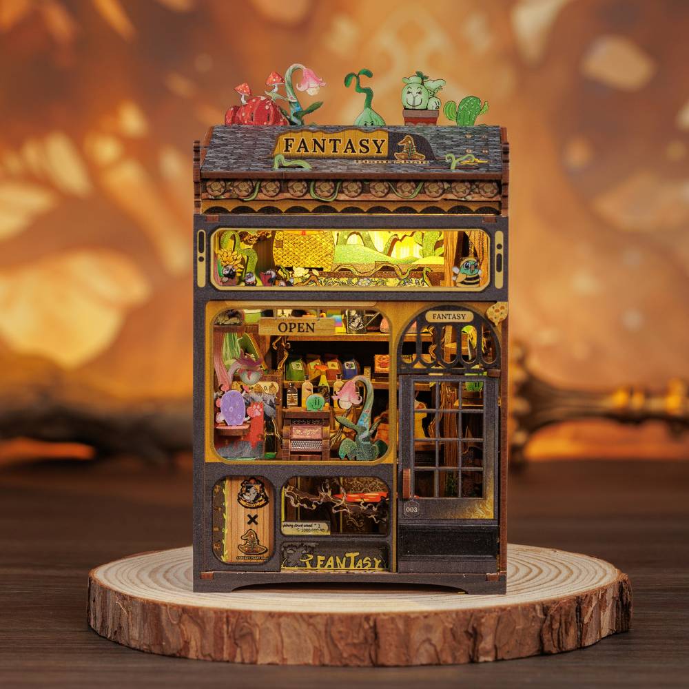 DIY Book Nook Kit - Fantasy Plant Shop