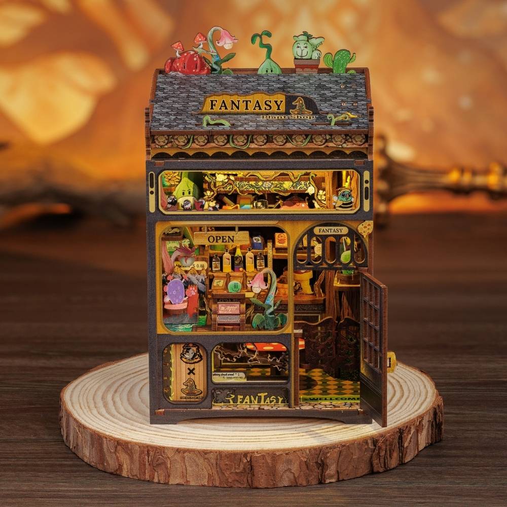 DIY Book Nook Kit - Fantasy Plant Shop