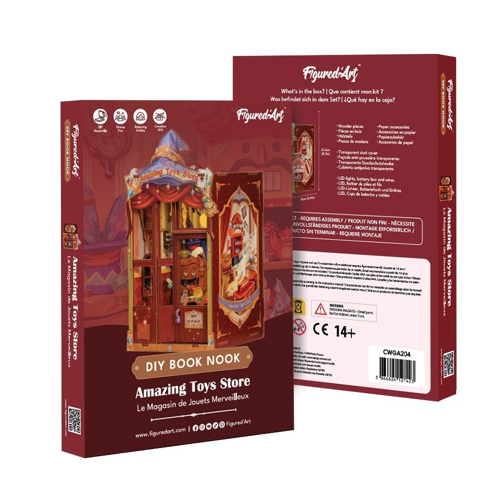 DIY Book Nook Kit - Amazing Toys Store