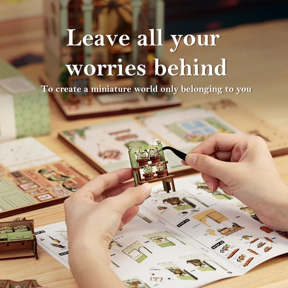 DIY Book Nook Kit - Green Life Bookshop