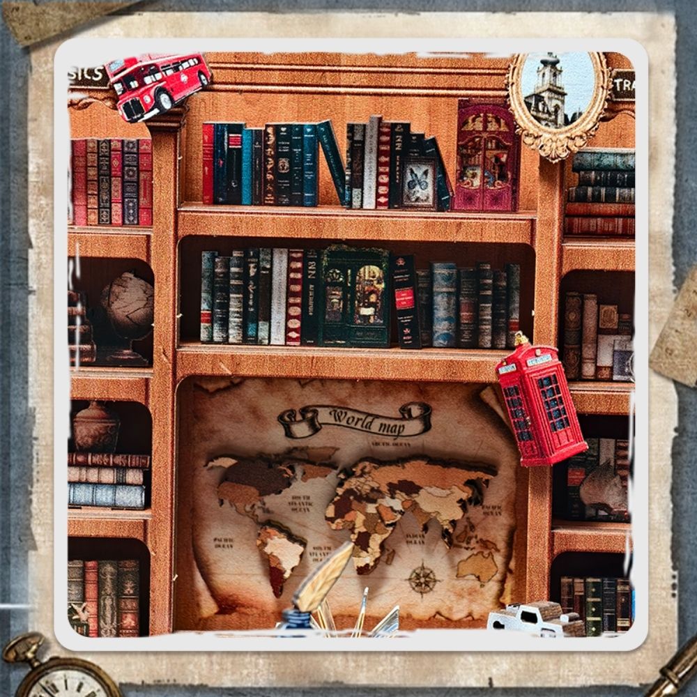 DIY Book Nook Kit - Journey Trace Bookshop