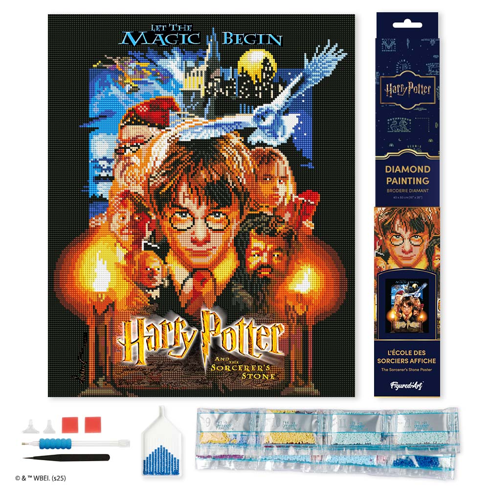 Diamond Painting - Harry Potter and the Sorcerer's Stone Poster