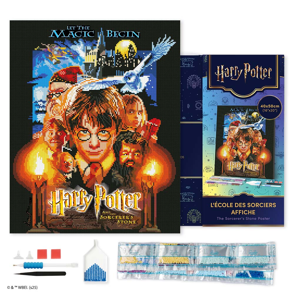 Diamond Painting - Harry Potter and the Sorcerer's Stone Poster