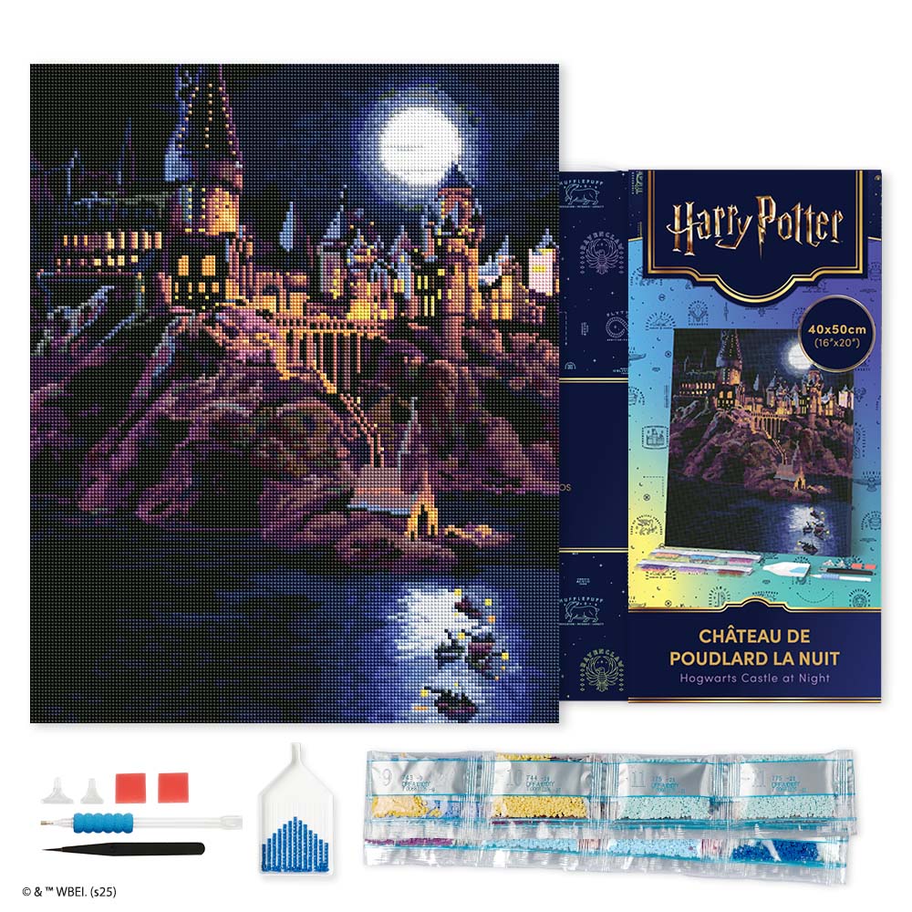 Diamond Painting - Harry Potter - Hogwarts Castle at Night
