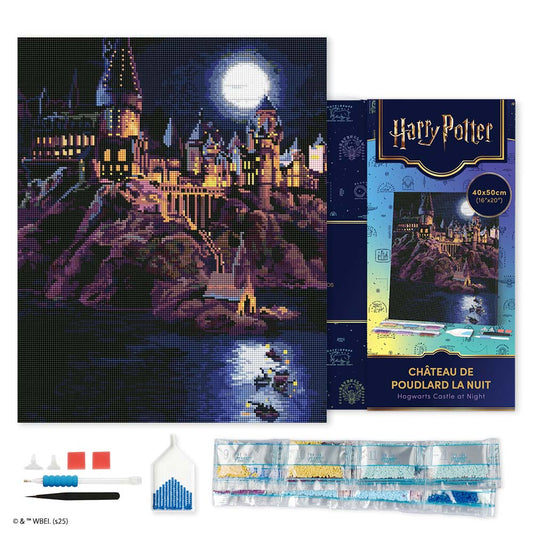 Diamond Painting - Harry Potter - Hogwarts Castle at Night