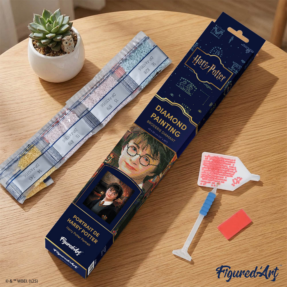 [PRE-ORDER] Diamond Painting - Harry Potter Portrait - 40x50cm Rolled canvas