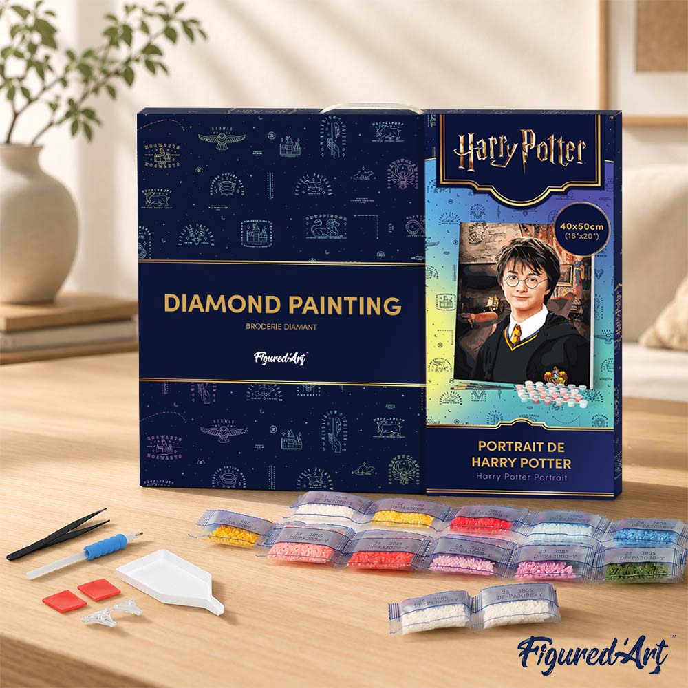 [PRE-ORDER] Diamond Painting - Harry Potter Portrait 40x50cm Framed canvas