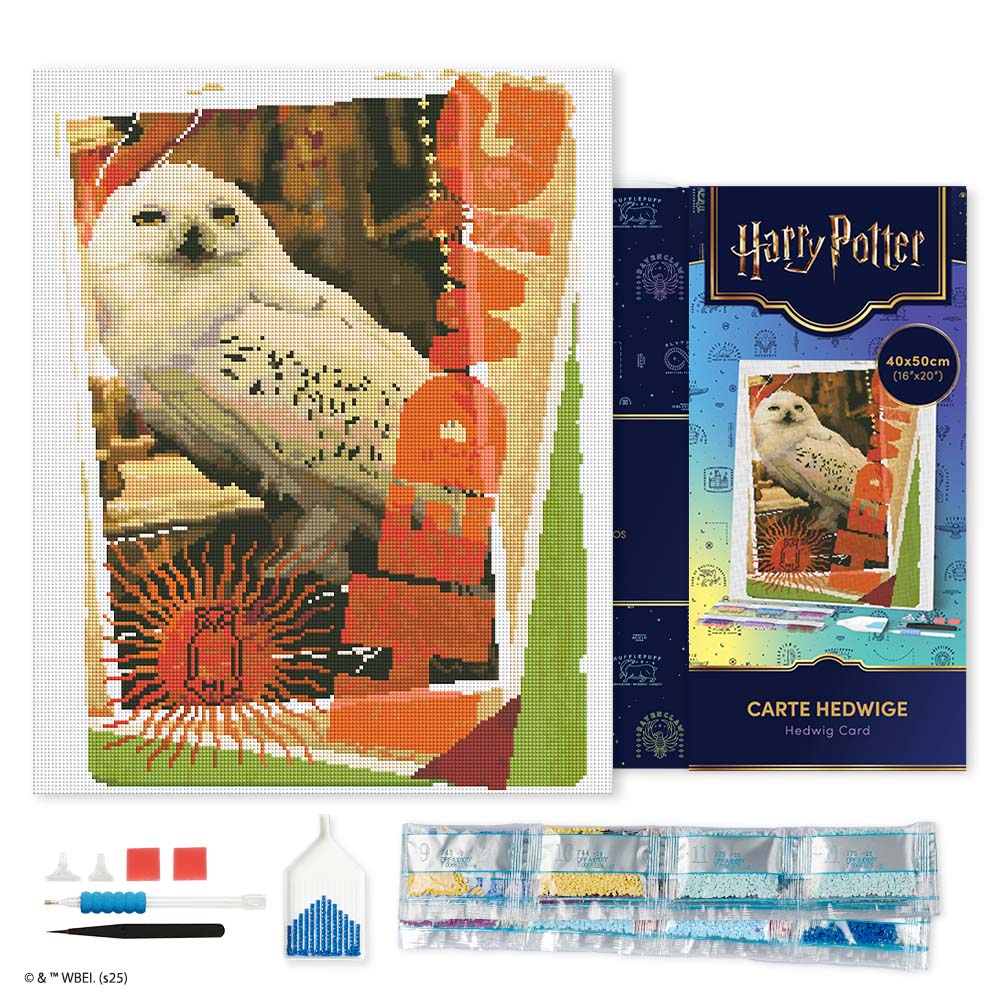 Diamond Painting - Harry Potter - Hedwig Card