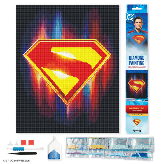 Diamond Painting - Superman - S-Shield Emblem