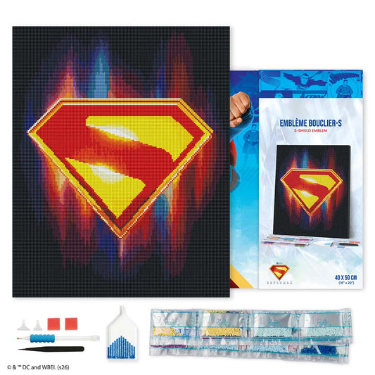 Diamond Painting - Superman - S-Shield Emblem