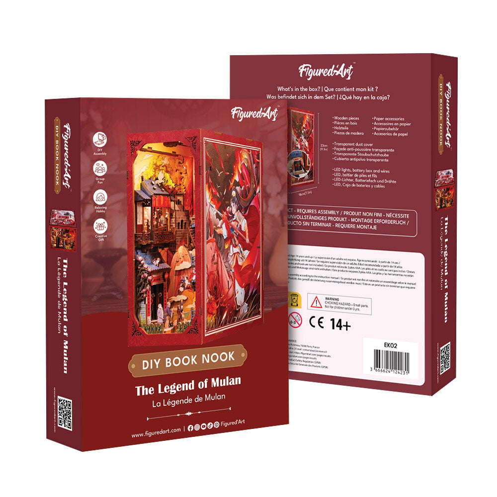 DIY Book Nook Kit - The Legend of Mulan