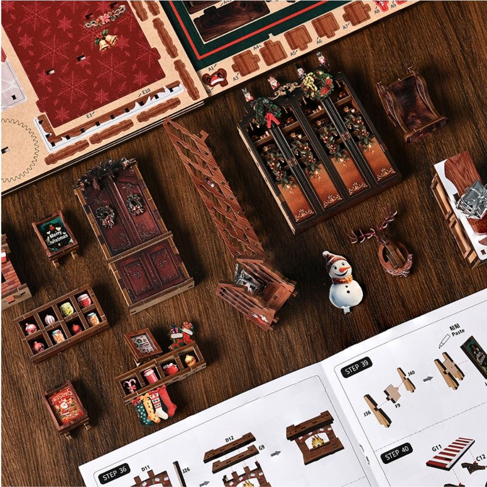 DIY Book Nook Kit - The Christmas Shop