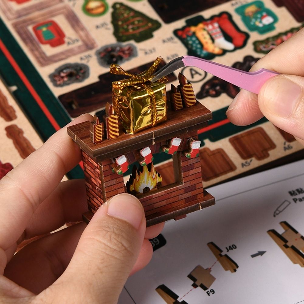 DIY Book Nook Kit - The Christmas Shop