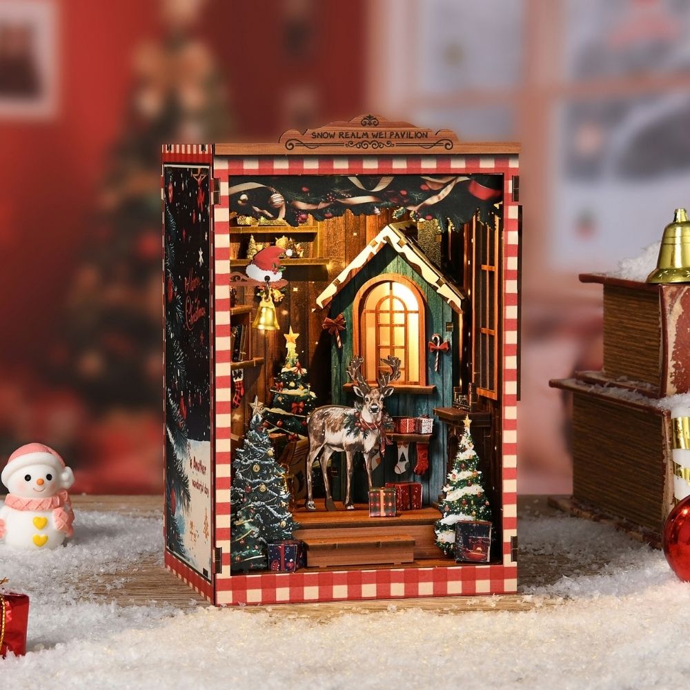 DIY Book Nook Kit - The Snowbound Retreat