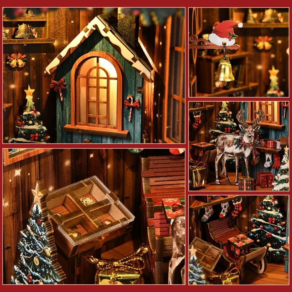 DIY Book Nook Kit - The Snowbound Retreat