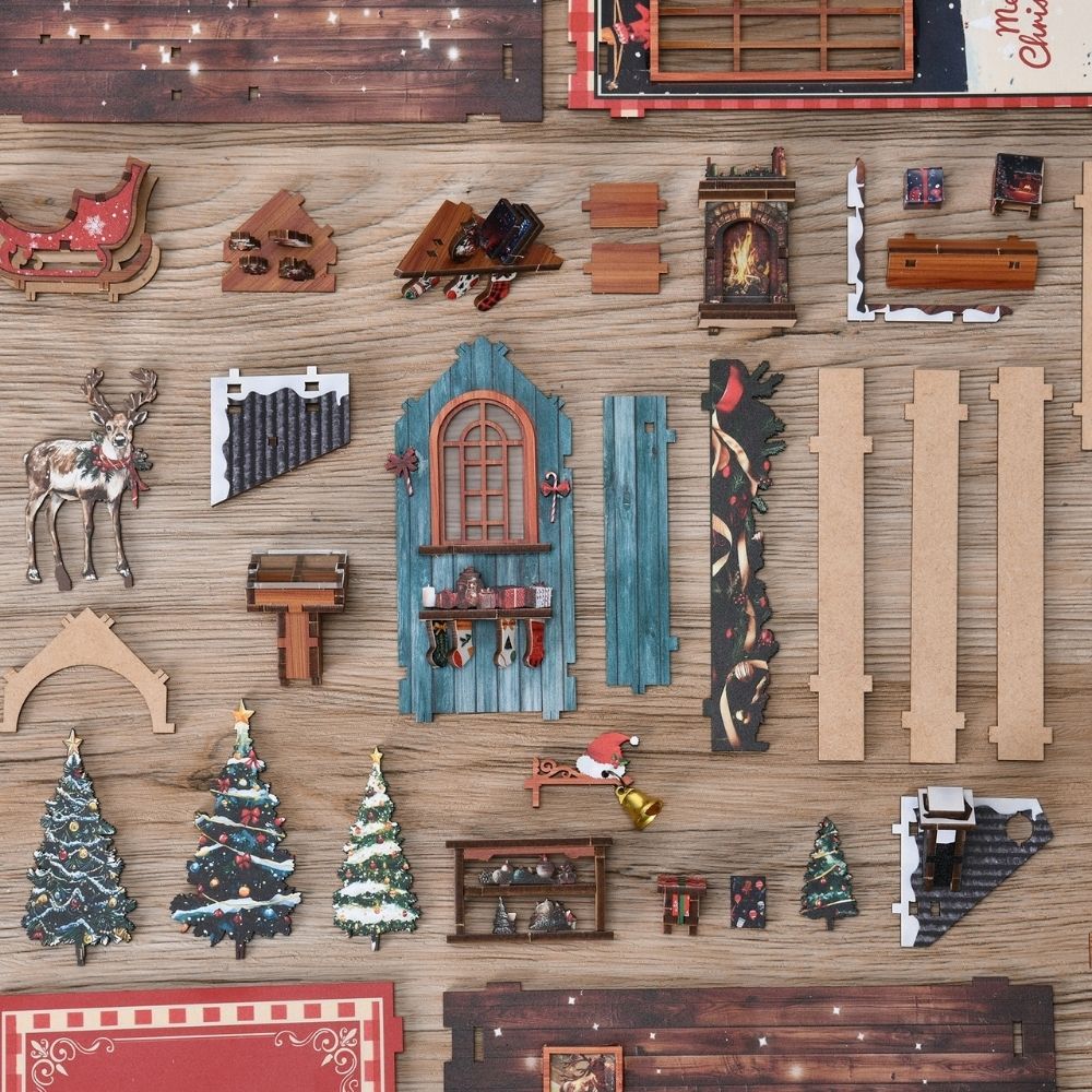 DIY Book Nook Kit - The Snowbound Retreat