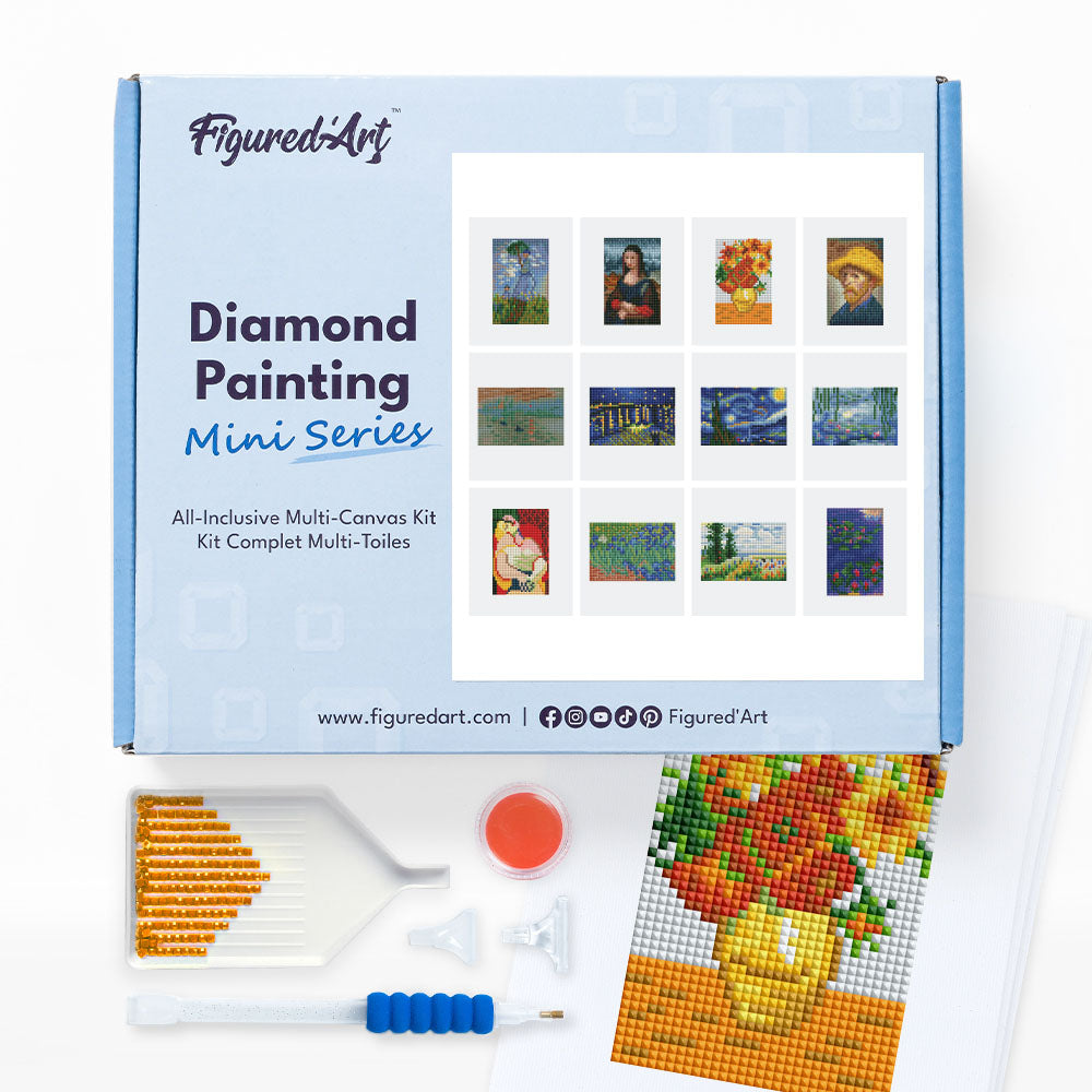 Gem Painting kit - Famous Painting series