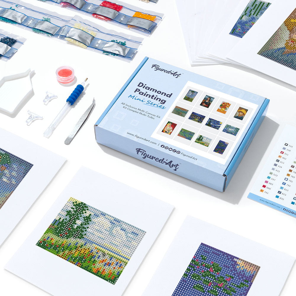 Gem Painting kit - Famous Painting series