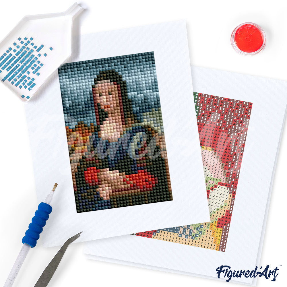 Gem Painting kit - Famous Painting series