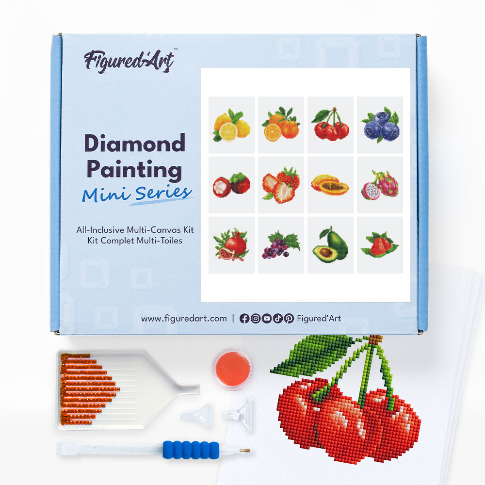 Gem Painting kit - Fruits series