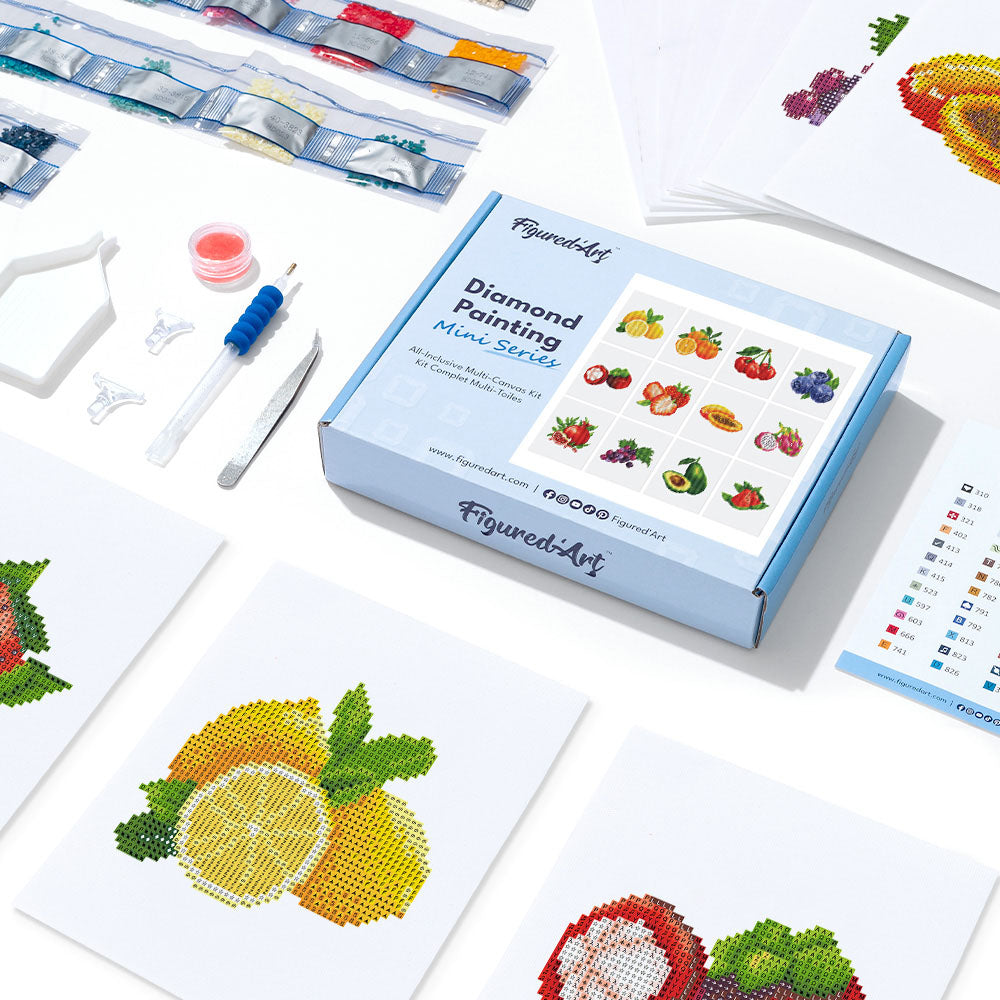 Gem Painting kit - Fruits series