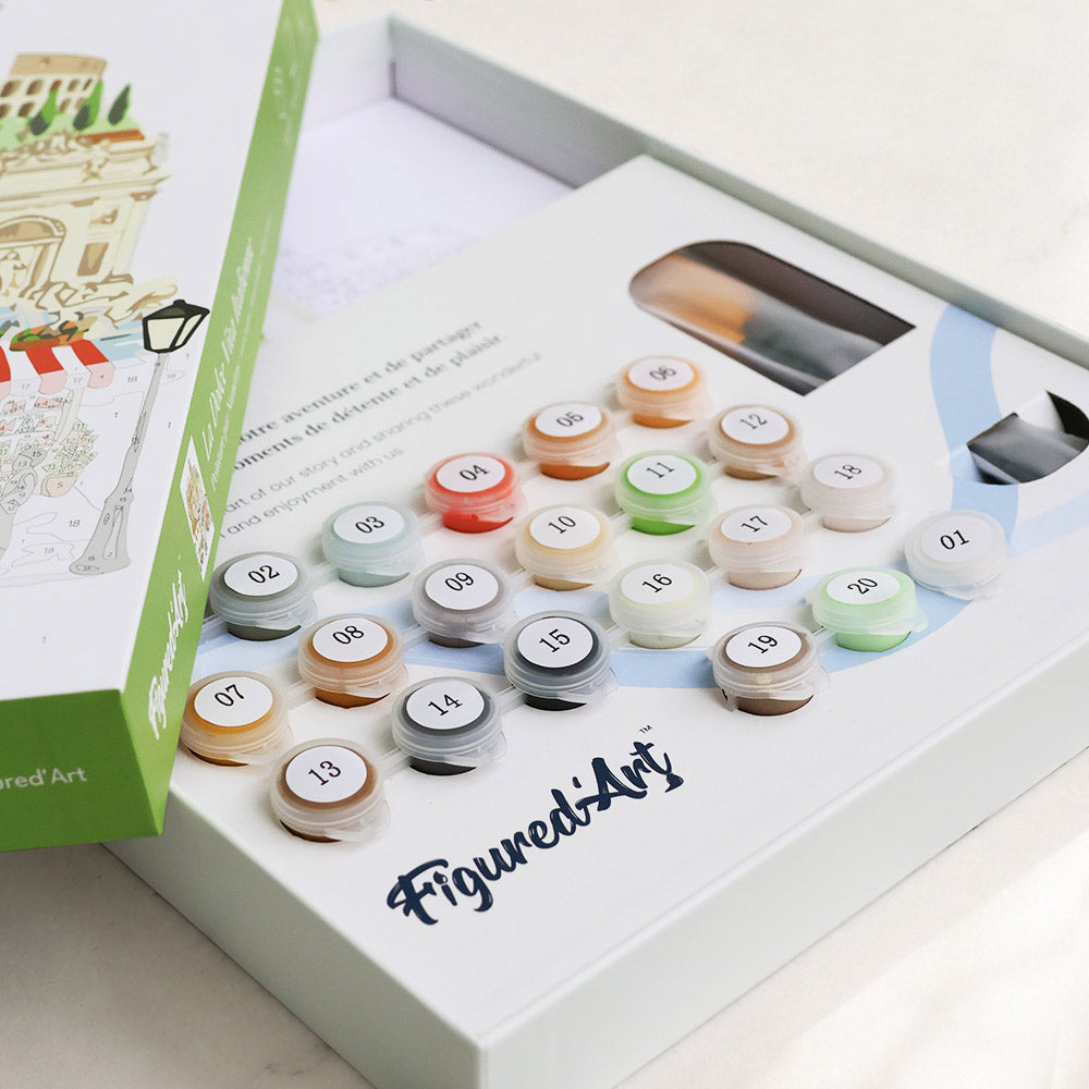[PRE-ORDER] Gift Box Paint by Numbers - Dolce Vita Italia