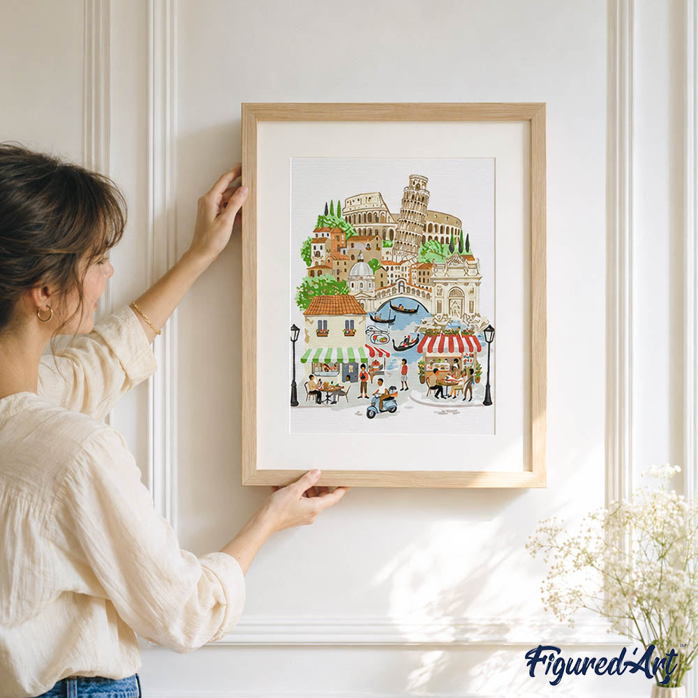 [PRE-ORDER] Gift Box Paint by Numbers - Dolce Vita Italia