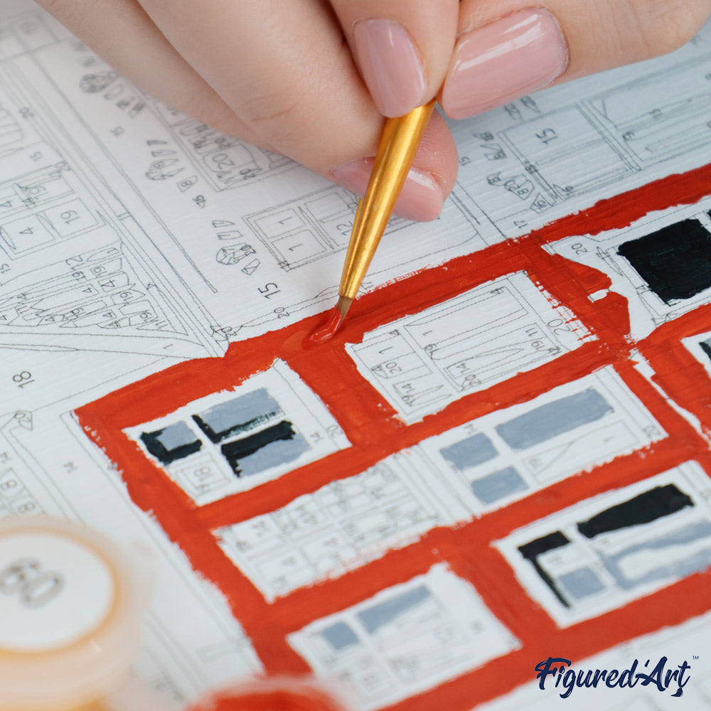 [PRE-ORDER] Gift Box Paint by Numbers - Spring in Amsterdam
