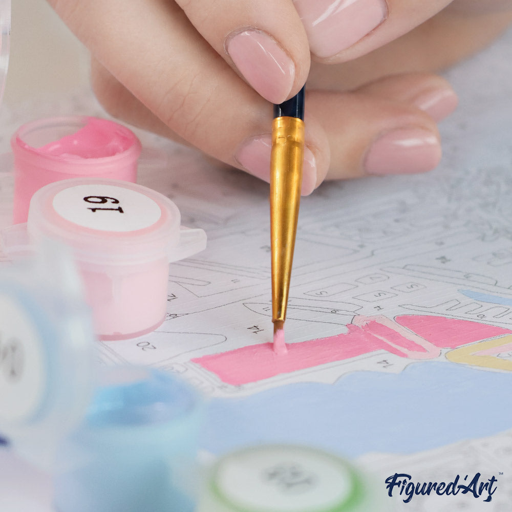 [PRE-ORDER] Gift Box Paint by Numbers - London Pastels