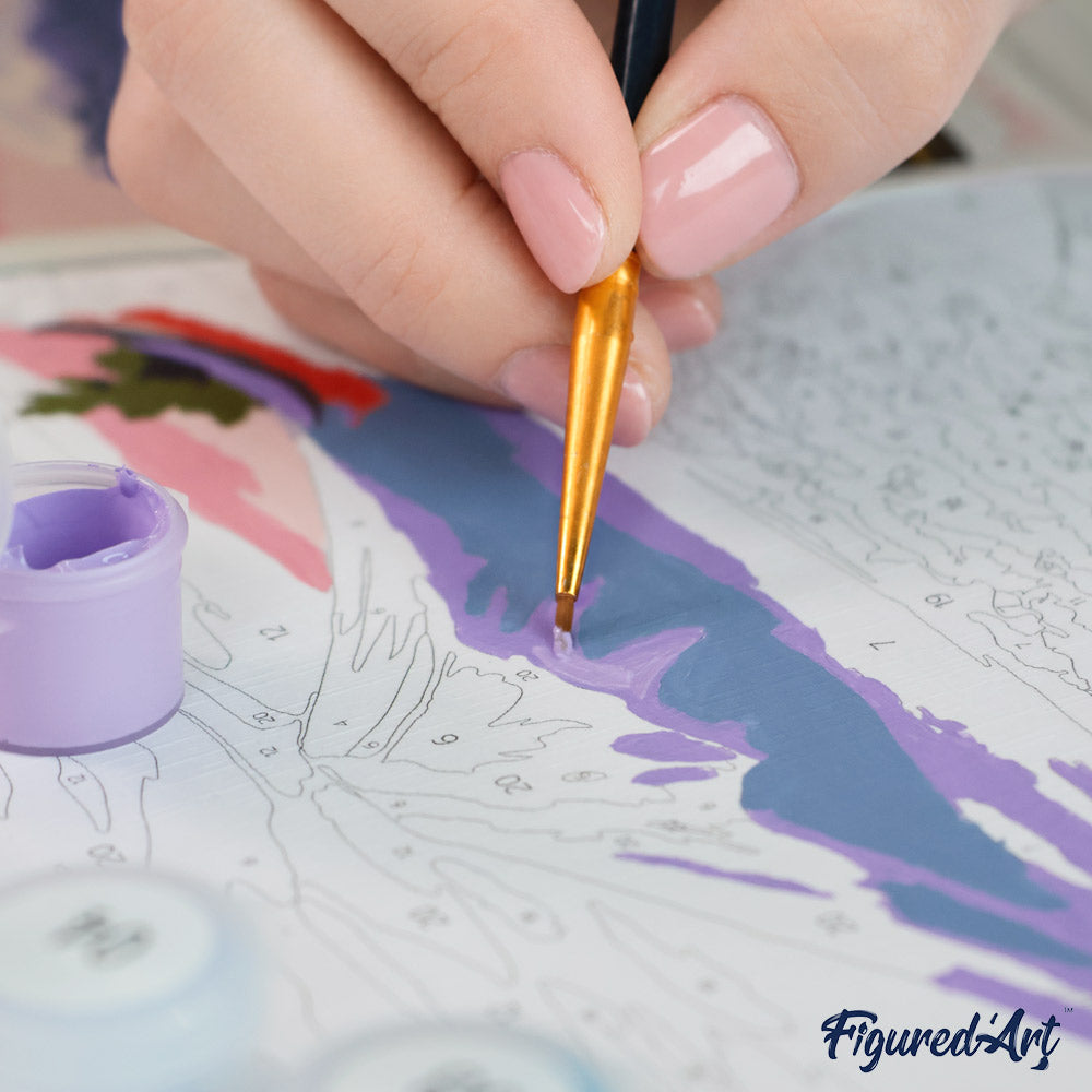 [PRE-ORDER] Gift Box Paint by Numbers - Mount Fuji Pagoda